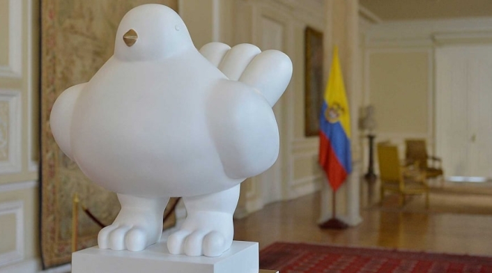 Paloma de la Paz de Botero
