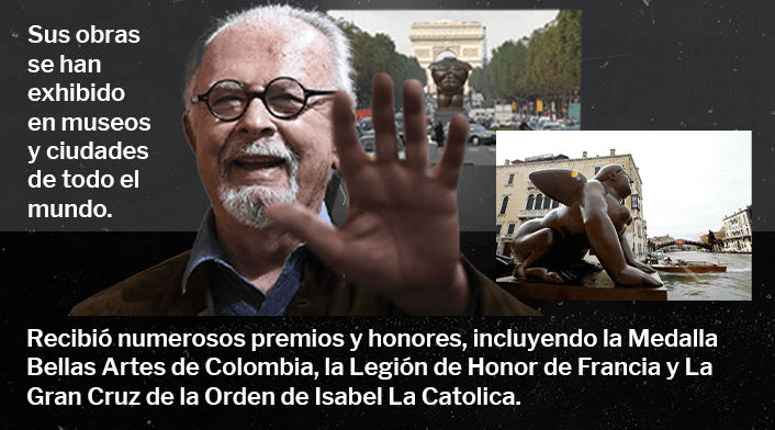 Fernando Botero falleció el 15 de septiembre de 2023 Fernando Botero falleció el 15 de septiembre de 2023