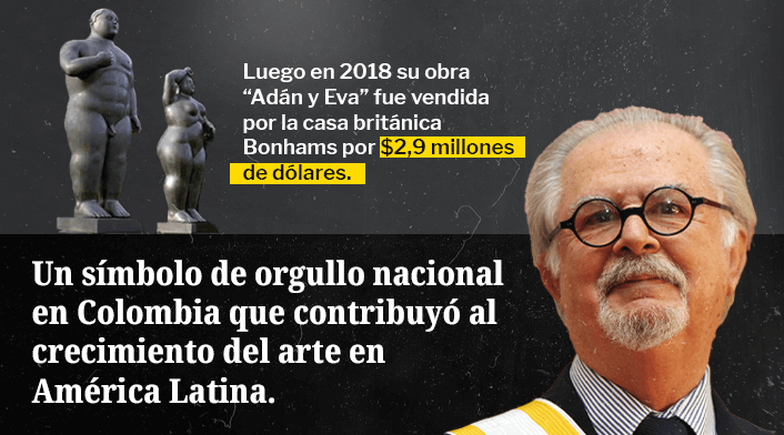 Fernando Botero falleció el 15 de septiembre de 2023 Fernando Botero falleció el 15 de septiembre de 2023
