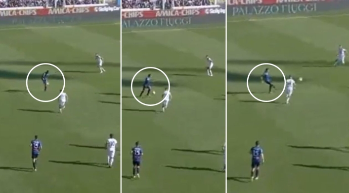 Asistencia de Luis Fernando Muriel en Atalanta