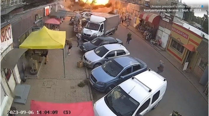 Ataque en Donetsk