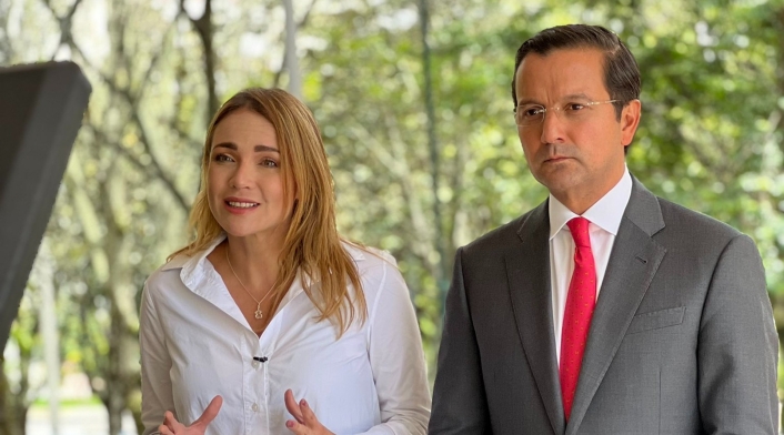 David Luna y Carolina Arbeláez