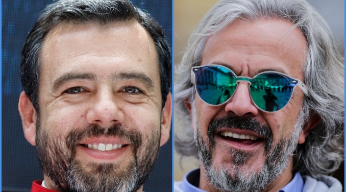 Carlos Fernando Galán y Juan Daniel Oviedo Carlos Fernando Galán y Juan Daniel Oviedo
