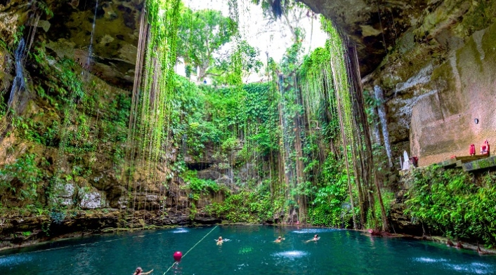 Cenote Ik Kil, Yucatán, México