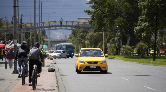 Día sin carro y sin moto en Bogotá