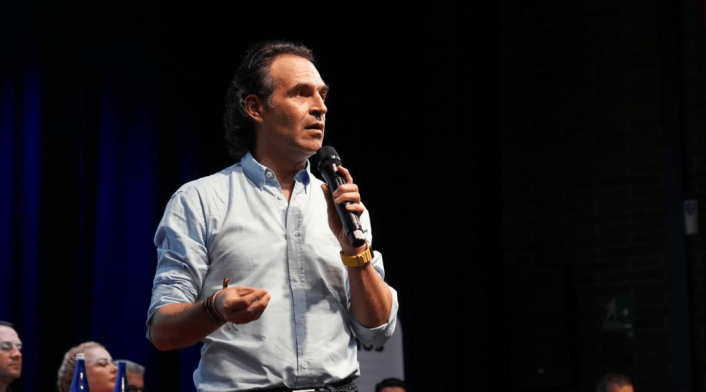 En la imagen el candidato Federico Gutiérrez. Foto: Prensa del candidato a la alcaldía de Medellín.