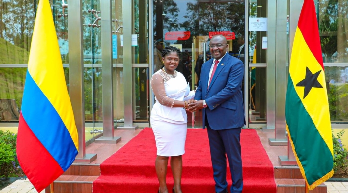 Francia Márquez y Mahamudu Bawumia Francia Márquez y Mahamudu Bawumia