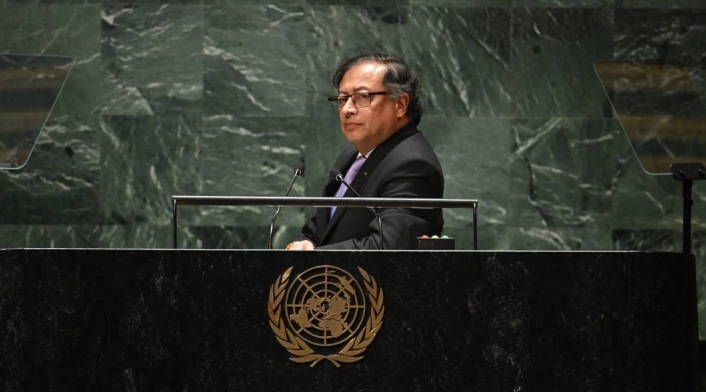 Gustavo Petro en la ONU Gustavo Petro en la ONU