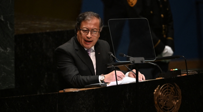 Gustavo Petro en la ONU Gustavo Petro en la ONU