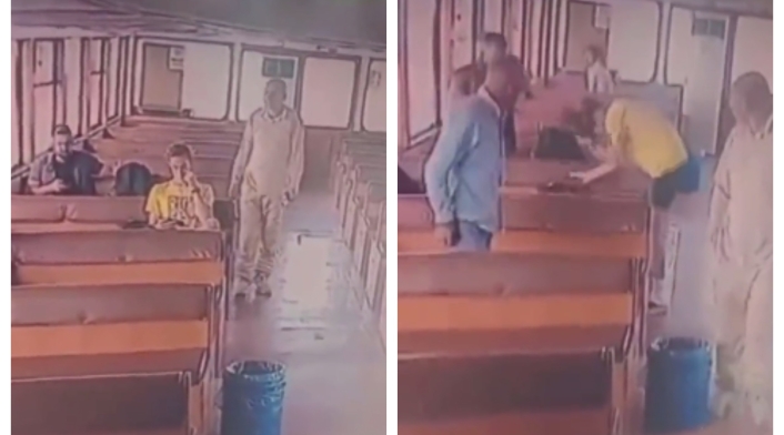 Hombre quema el cabello a otro en Turquía