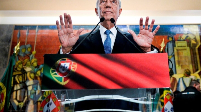 El presidente de Portugal, Marcelo Rebelo de Sousa