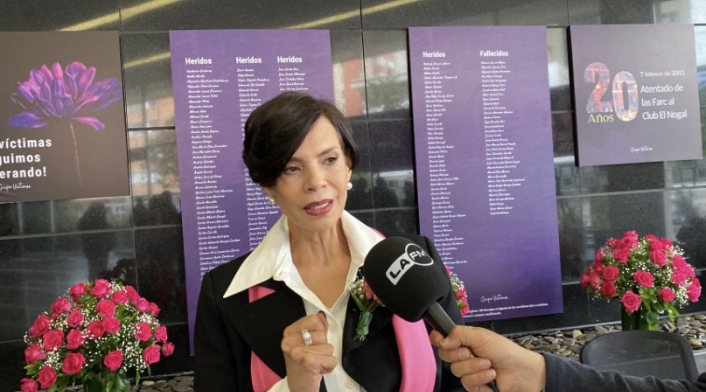 Bertha Fries, víctima atentado al Club El Nogal