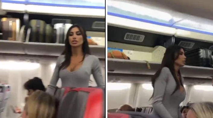 Morgan Osman fue expulsada de un avión