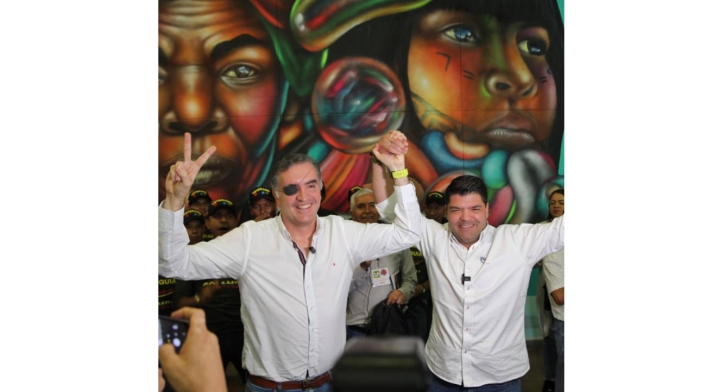 Juan Diego Gómez y Mauricio Tobón, por candidato único Juan Diego Gómez y Mauricio Tobón, por candidato único