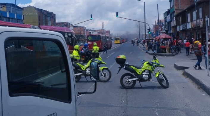 Manifestaciones en Bogotá Manifestaciones en Bogotá