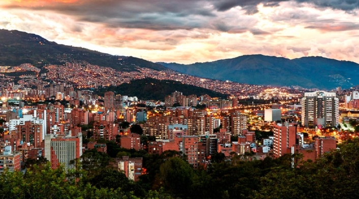 Panorámica de Medellín Panorámica de Medellín
