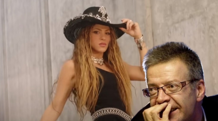 Composición fotográfica de Shakira y Joan Piqué Shakira menciona a su exsuegro, Joan Piqué, en su tema 'El jefe'