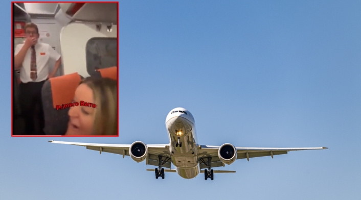 Descubren a pareja teniendo relaciones en baño del avión: fueron detenidos al aterrizar