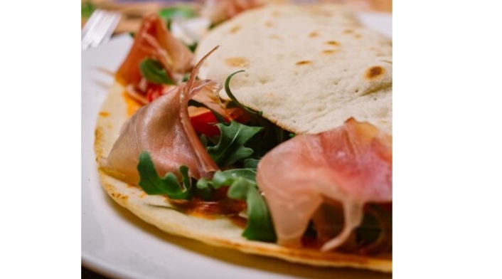 Tortilla-sandwich en rollito