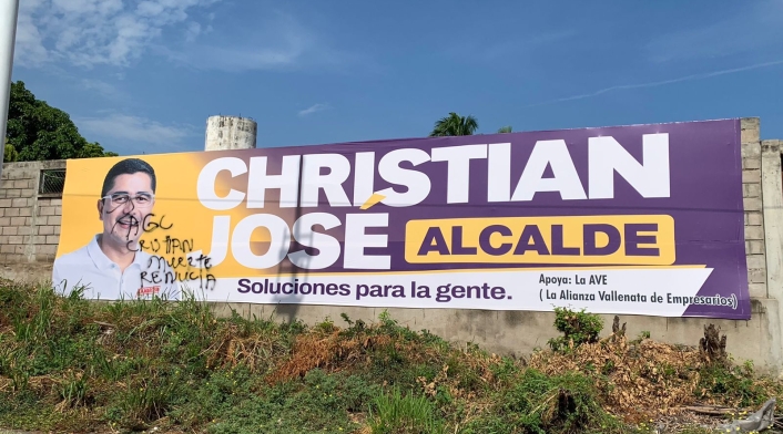 Presuntas amenazas candidato Valledupar