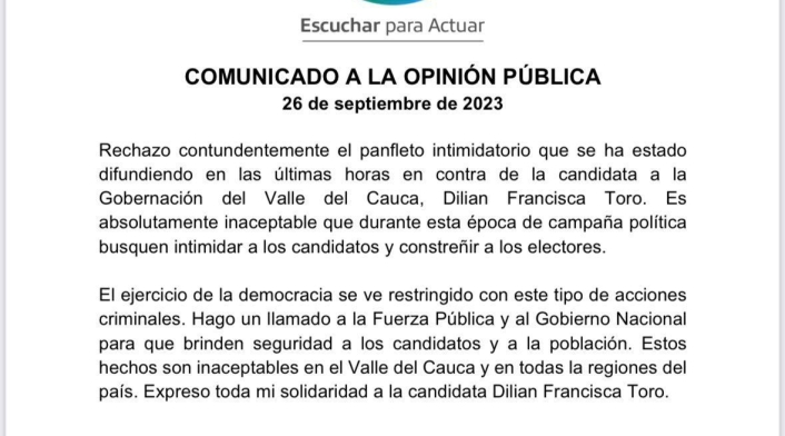 Comunicado U