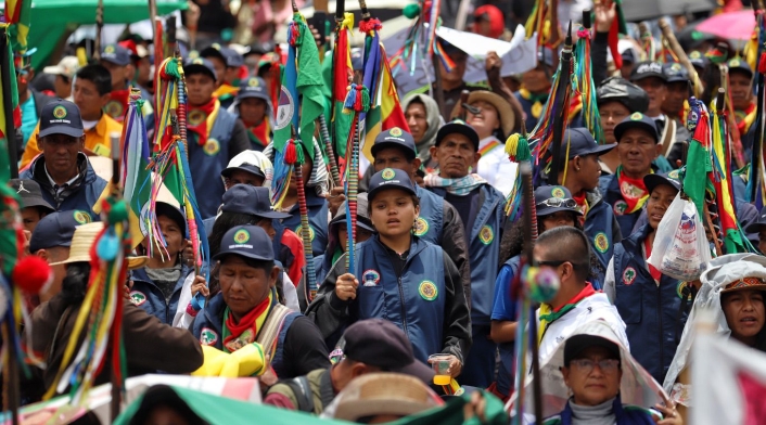 Día de marchas en Colombia: así avanzan movilizaciones Día de marchas en Colombia: así avanzan movilizaciones