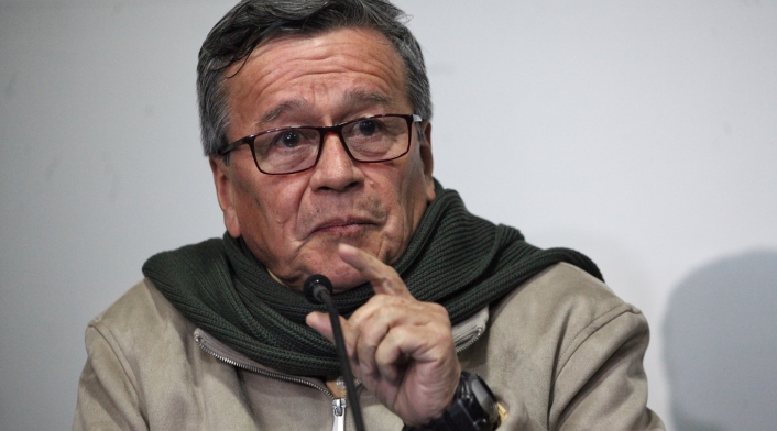 Pablo Beltrán, jefe negociador del ELN Pablo Beltrán, jefe negociador del ELN