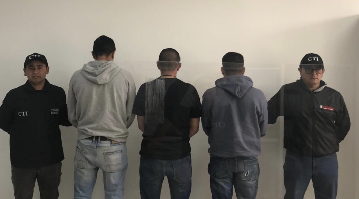 Capturados policías