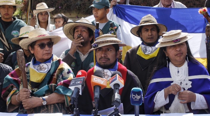 Guardia Indígena Misak se pronuncia por la toma a Revista Semana