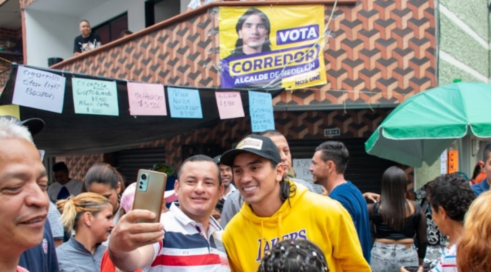 Albert Corredor reafirma que irá hasta el final en campaña por alcaldía de Medellín