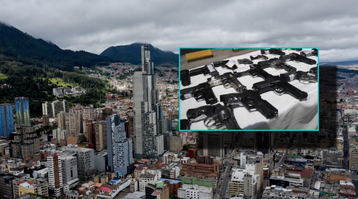 Arriendan armas para delinquir en Bogotá Arriendan armas para delinquir en Bogotá
