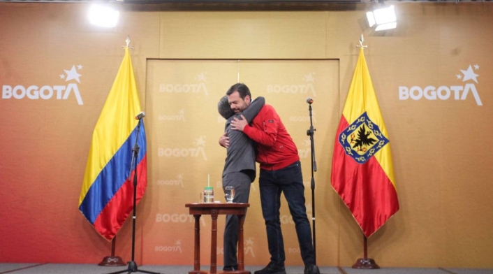 Claudia López y Carlos Fernando Galán Claudia López y Carlos Fernando Galán