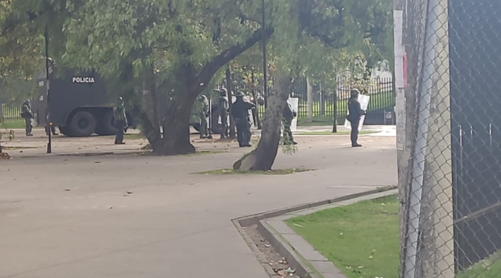 Enfrentamientos en la U. Nacional Enfrentamientos en la U. Nacional
