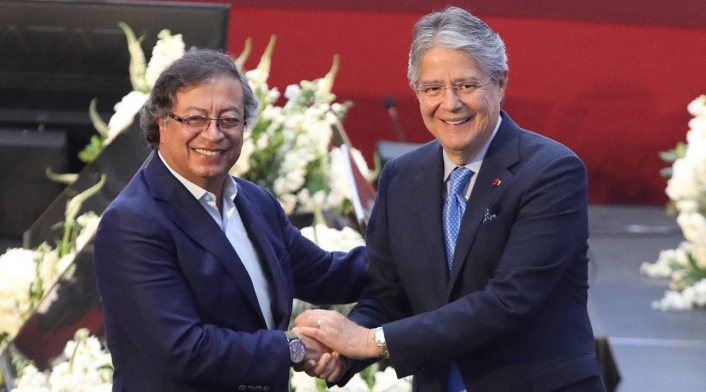 Gustavo Petro y Guillermo Lasso Gustavo Petro y Guillermo Lasso