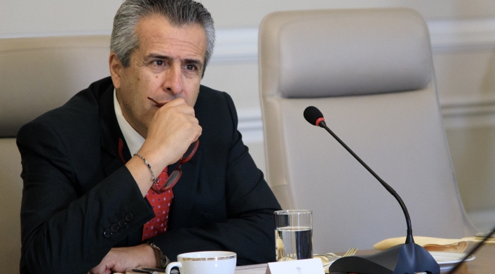 Ministro del Interior Luis Fernando Velasco