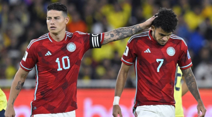 James Rodríguez y Luis Díaz James Rodríguez y Luis Díaz
