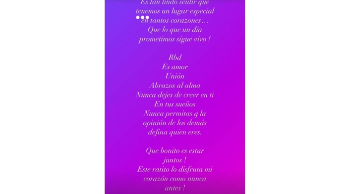 Mensaje de Anahí