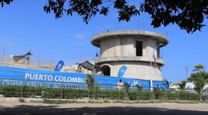 Avances en la construcción del Centro Gastronómico en Puerto Colombia Avances en la construcción del Centro Gastronómico en Puerto Colombia