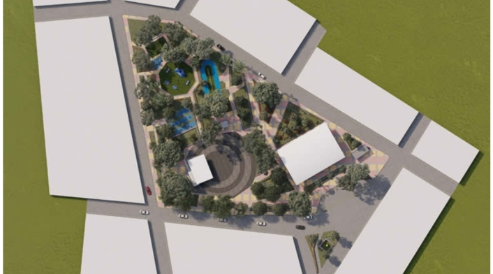 Elsa Noguera habla del nuevo Parque Central de Ponedera Elsa Noguera habla del nuevo Parque Central de Ponedera