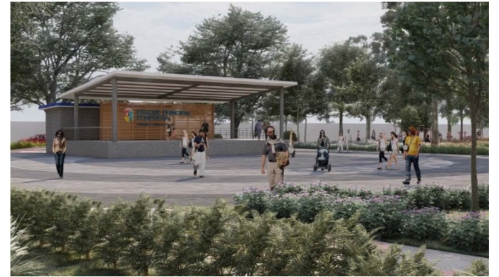 Elsa Noguera habla del nuevo Parque Central de Ponedera Elsa Noguera habla del nuevo Parque Central de Ponedera