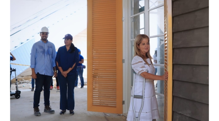 Avances en la construcción del Centro Gastronómico en Puerto Colombia Avances en la construcción del Centro Gastronómico en Puerto Colombia