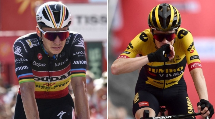 Remco Evenepoel y Jonas Vingegaard