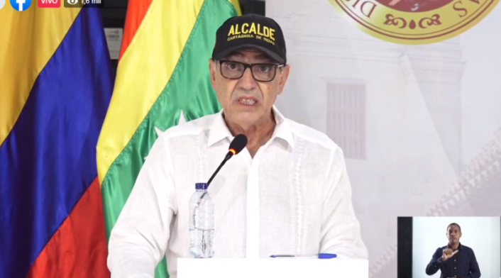 Alcalde de Cartagena William Dau