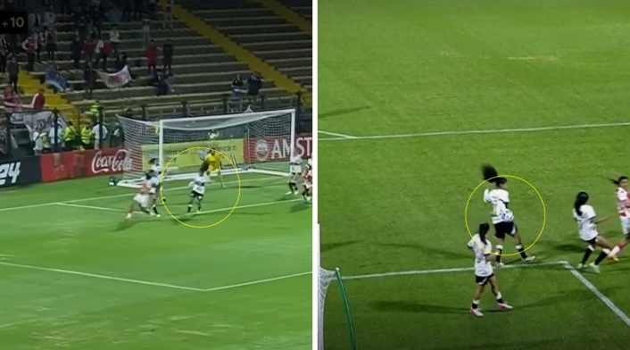 Error arbitral en partido de Santa Fe en la Libertadores Femenina