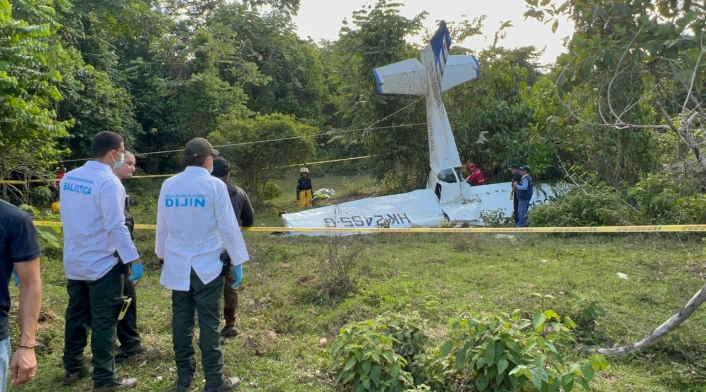 Tras el accidente hallaron el cuerpo sin vida del piloto que sobrevolaba la aeronave de una escuela de aviación