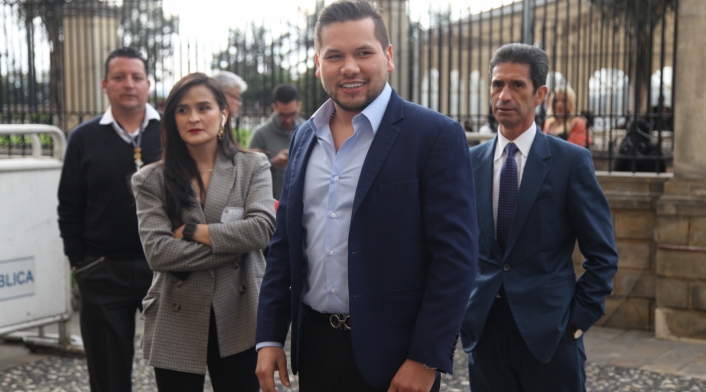 Reunión del Gobierno del Presidente Gustavo Petro con miembros del Partido Centro Democrático en el Palacio de Nariño