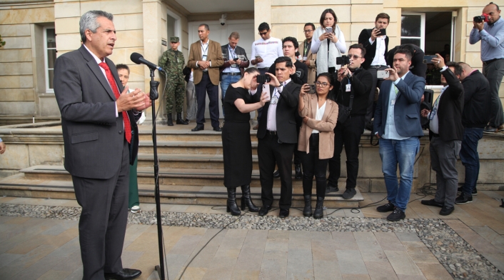 Reunión del Gobierno del Presidente Gustavo Petro con miembros del Partido Centro Democrático en el Palacio de Nariño