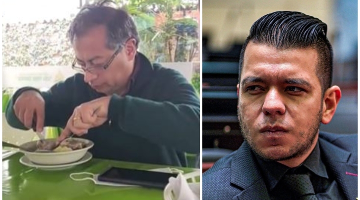 Gustavo Petro y JotaPe Hernández