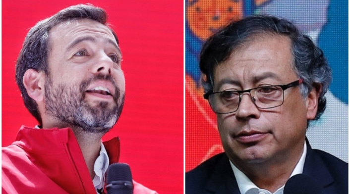 Carlos Fernando Galán y Gustavo Petro Carlos Fernando Galán y Gustavo Petro