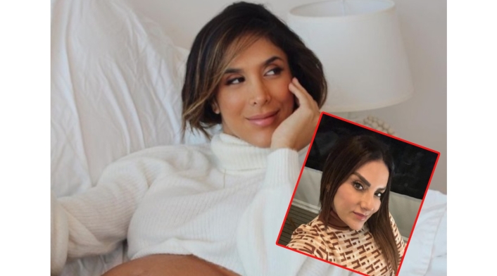 Daniela Ospina y María del Pilar Rubio María del Pilar Rubio celebra nacimiento del hijo de Daniela Ospina